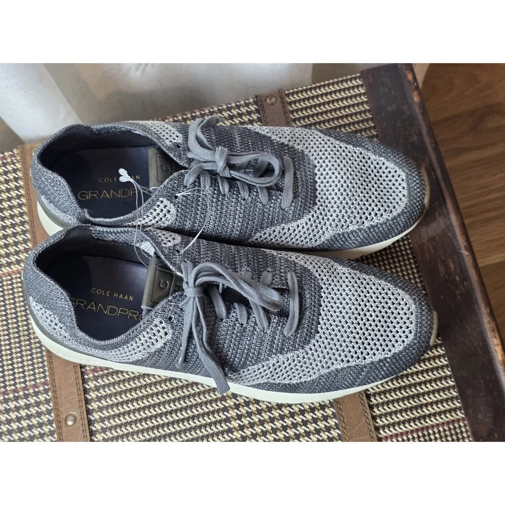 Cole‎ Haan Grandpro Mens Size 10 Shoes Runner Stitchlite Grey Sneakers C27764